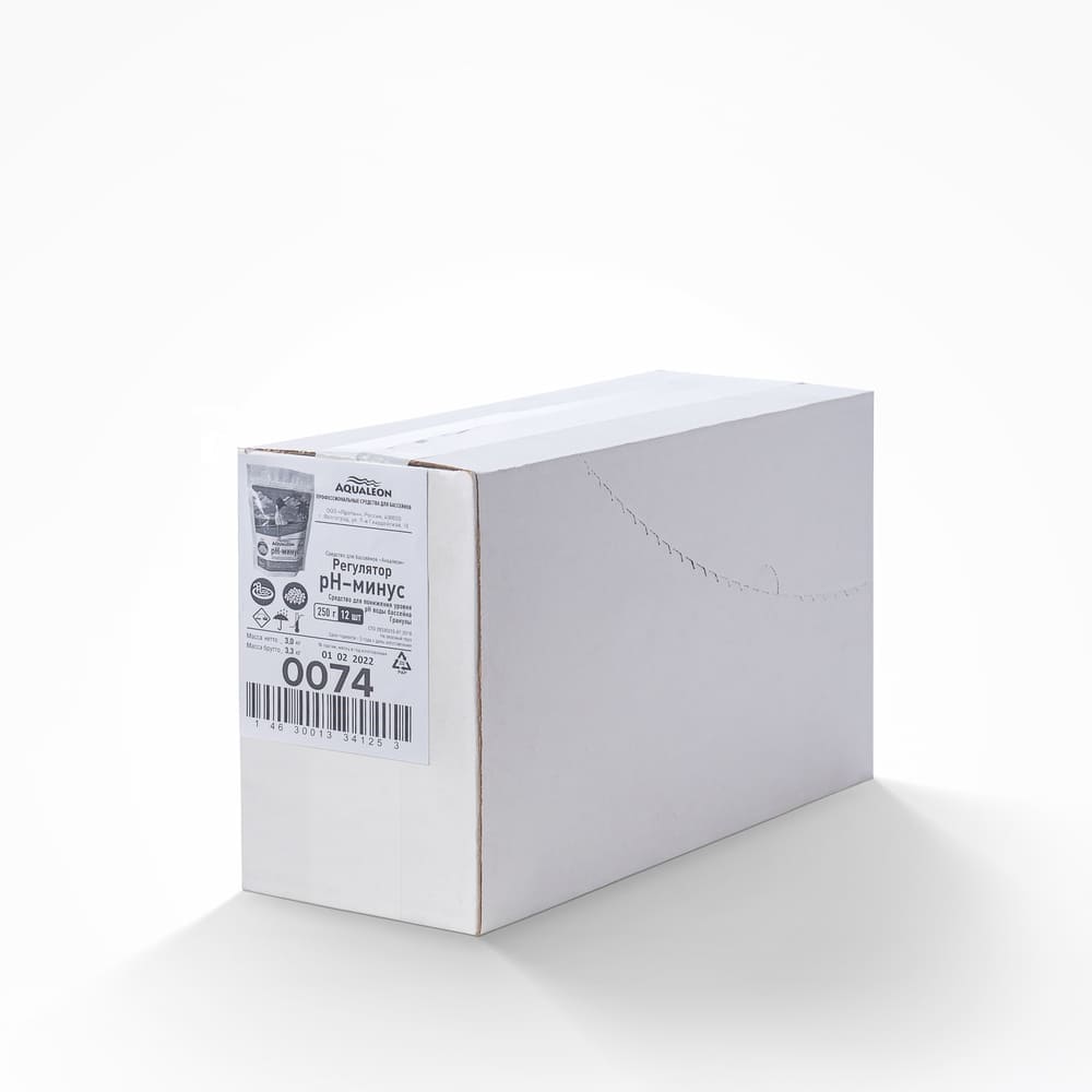 Регулятор рН - Минус - гранулы (Пакет с zip - lock 0.25 кг)