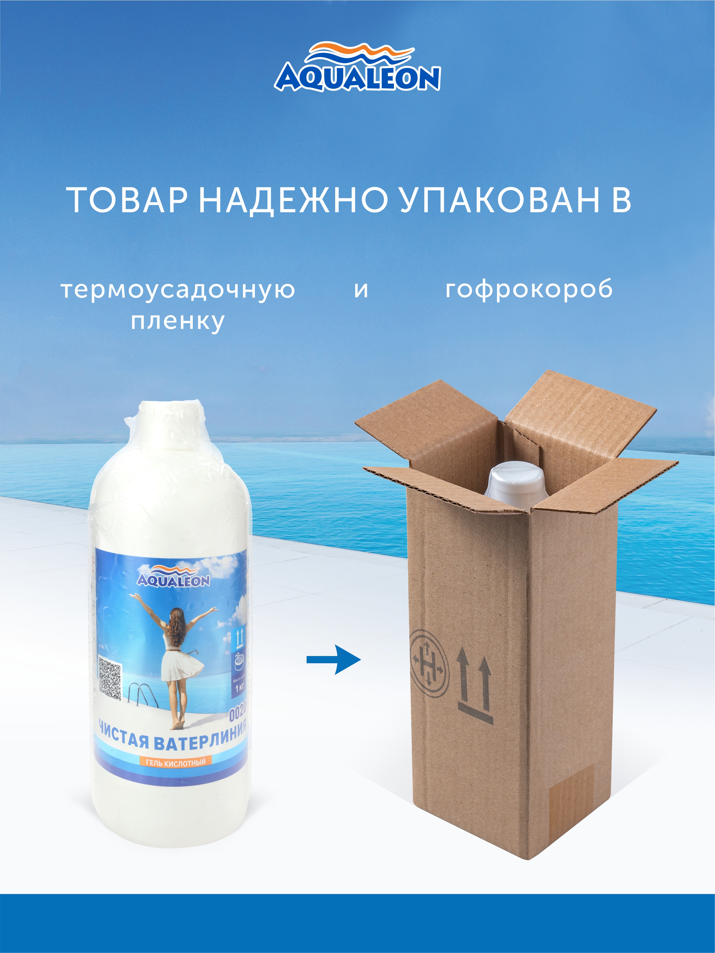 Очиститель ватерлинии (гель кислотный) (Флакон 1 кг)